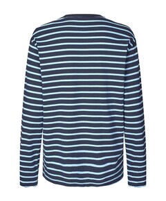 Dames longsleeve blauw