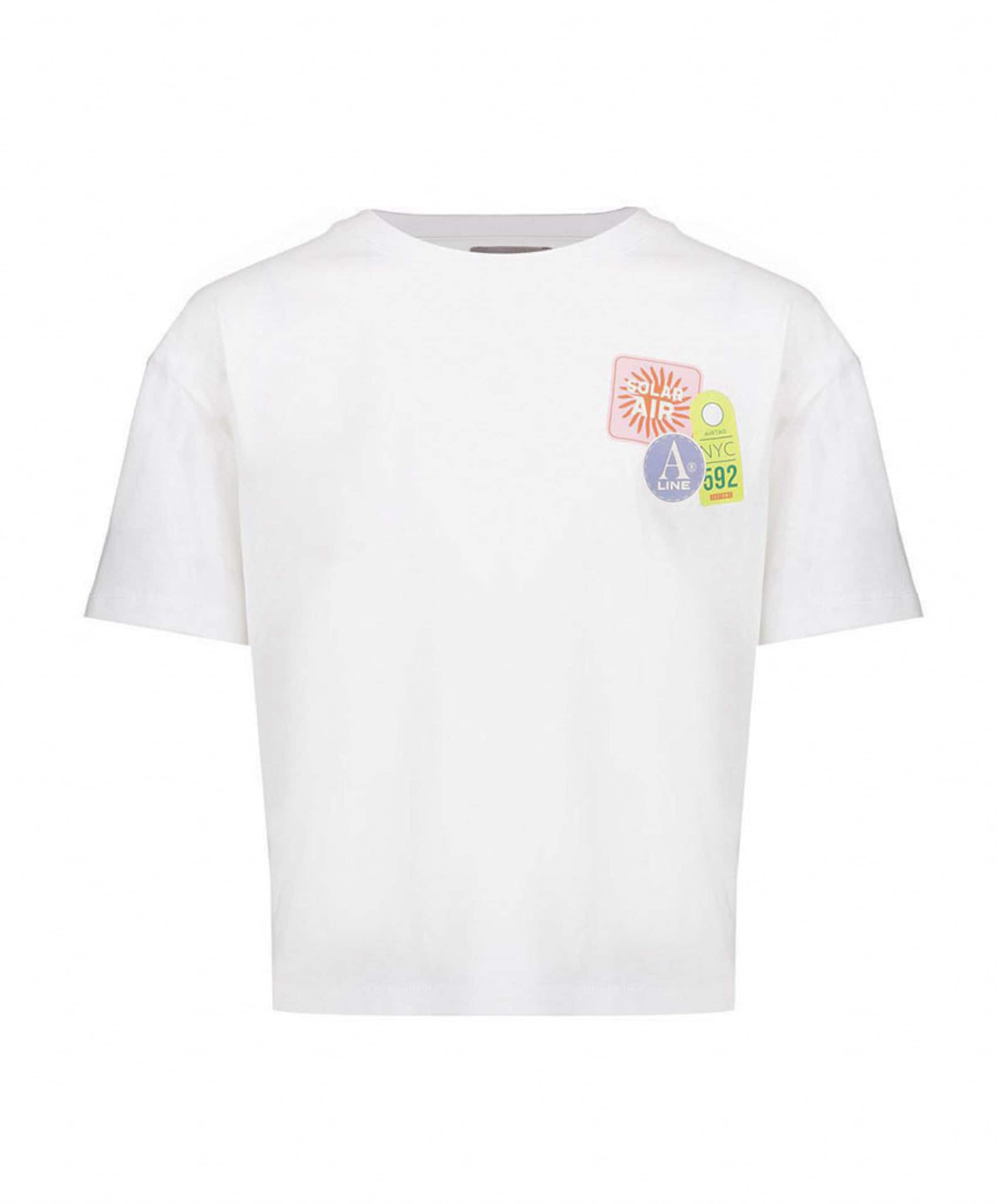 Meisjes t-shirt ecru