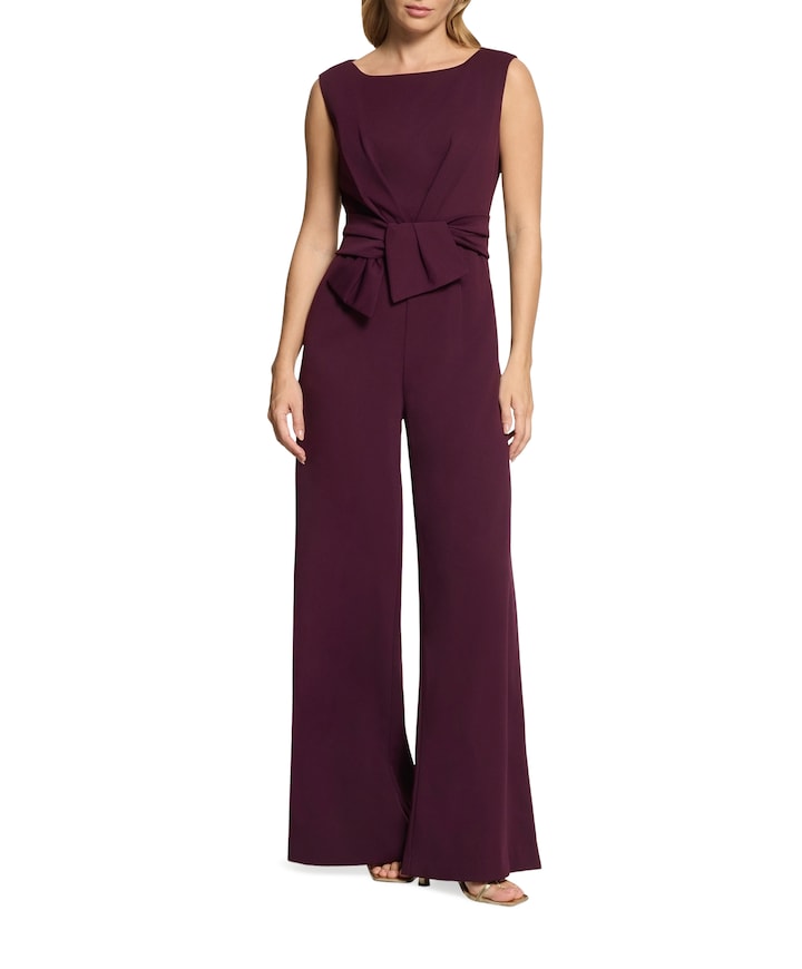 dames jumpsuit bordeaux
