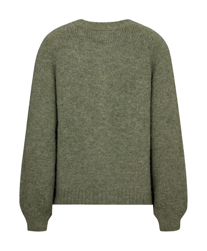 Dames vest groen