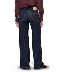 Liv New Wide dames jeans blauw
