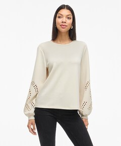 Dames sweater beige
