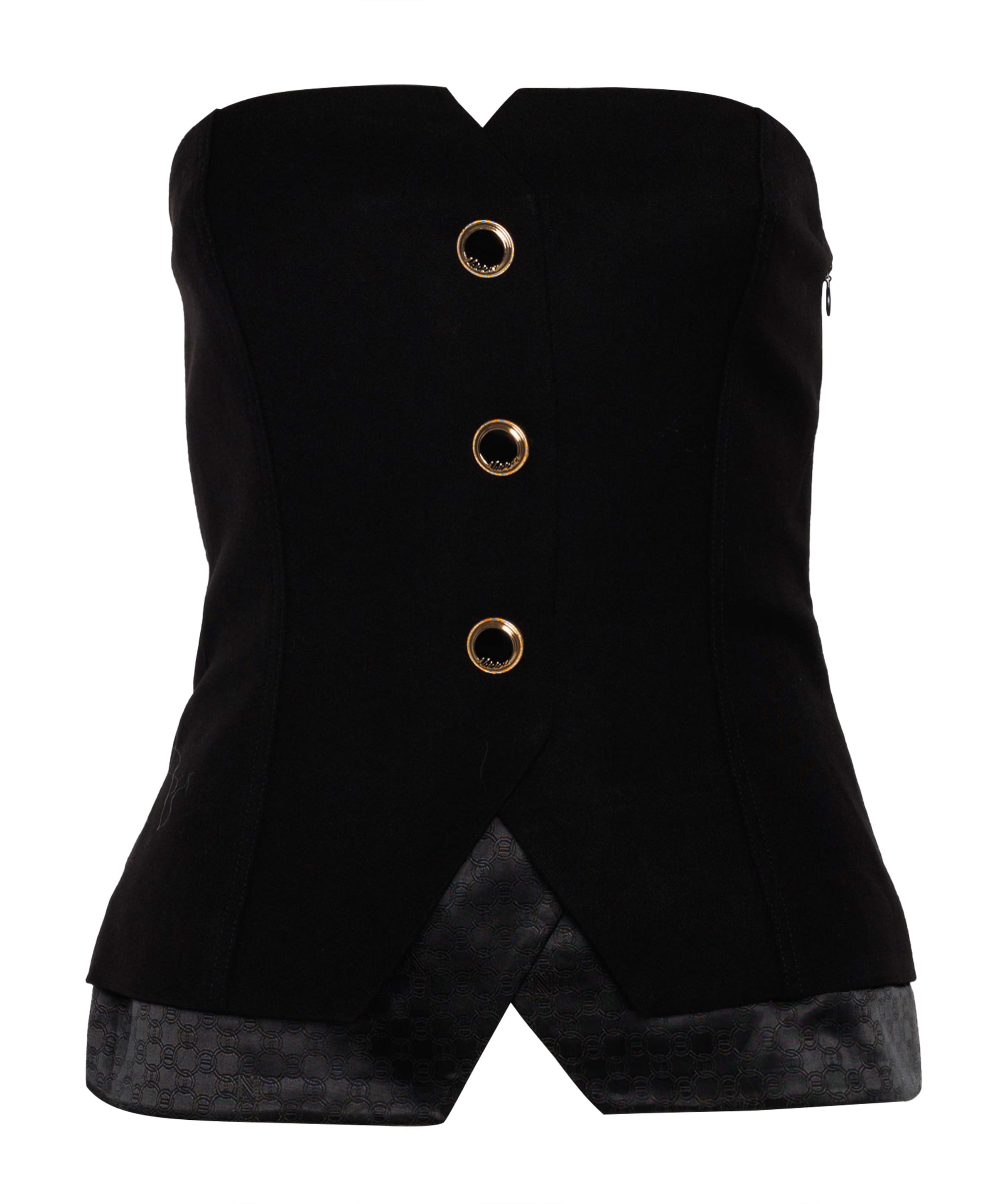 Dames gilet zwart