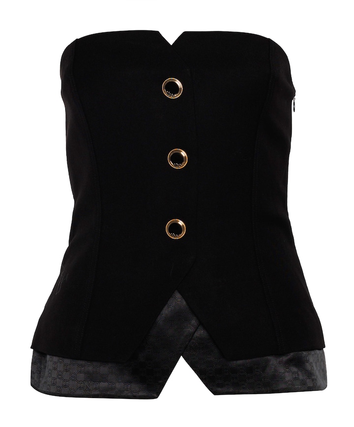 Dames gilet zwart