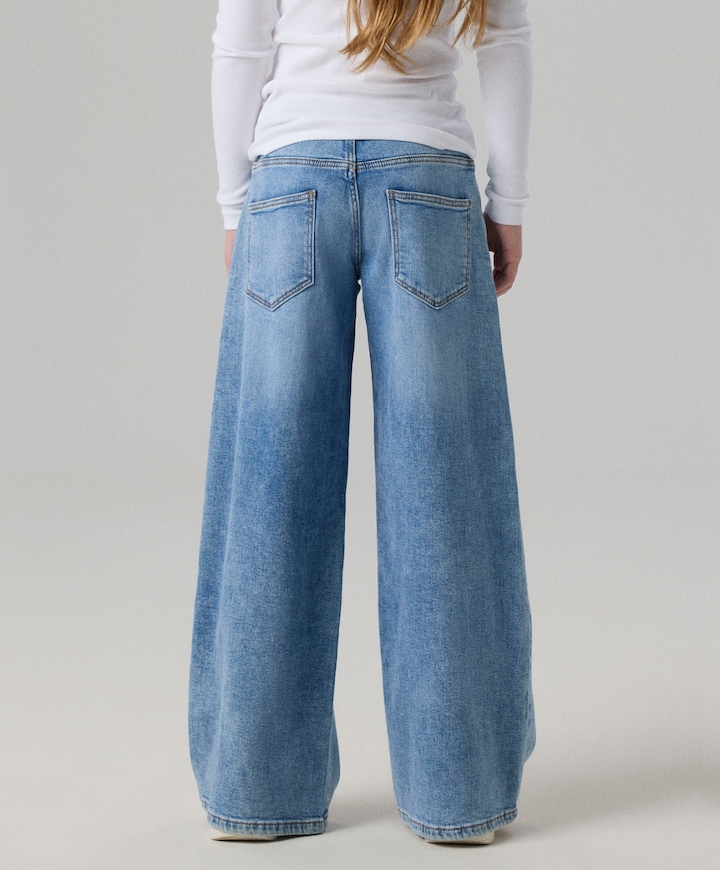 NKFROSE X-WIDE LW JEANS 1322-BC NOO meisjes jeans blauw