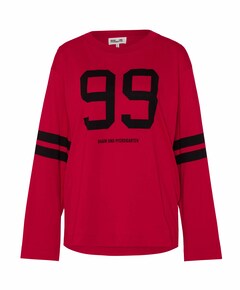 Dames longsleeve rood