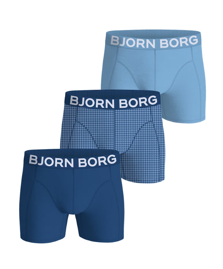 Heren boxershort blauw
