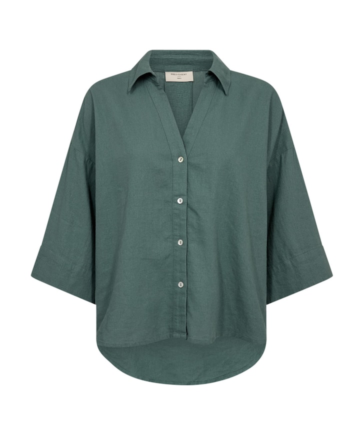 Dames blouse groen