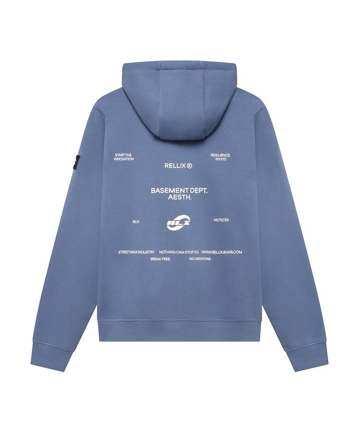 Jongens hoodie blauw