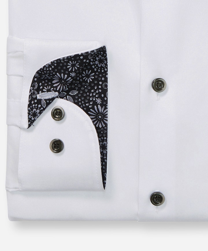 Overhemd lange mouw wit