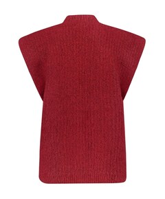 Dames gilet rood