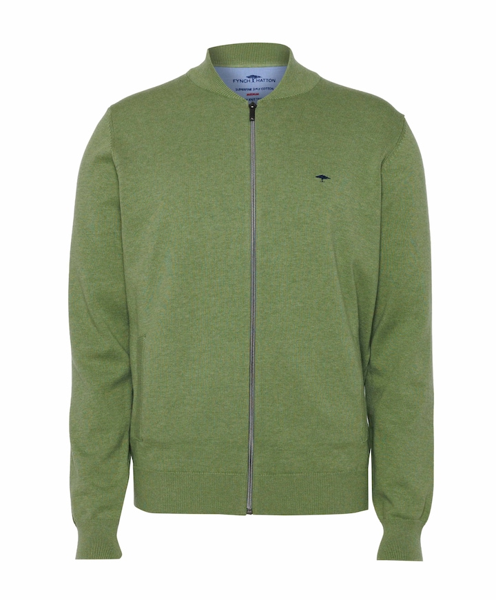 Heren vest groen
