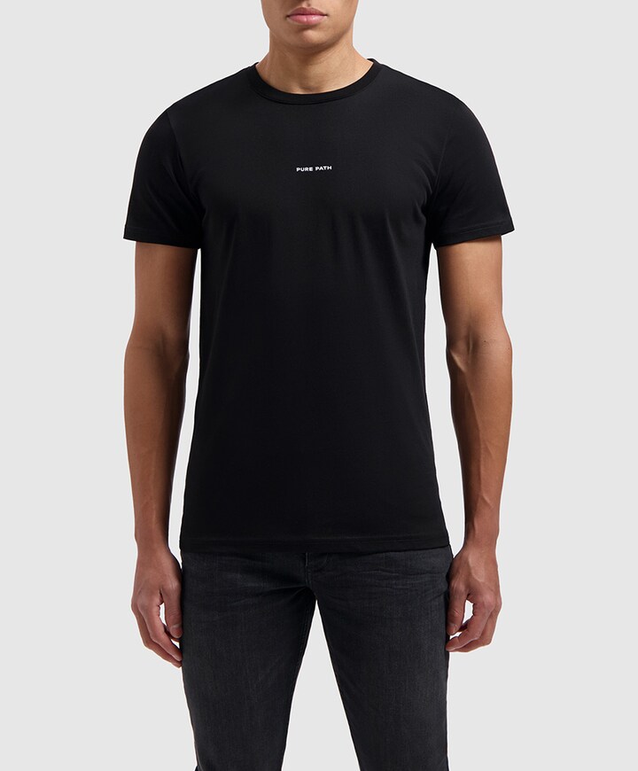 Heren t-shirt zwart