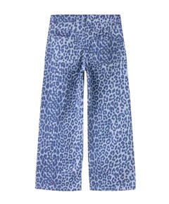 NKFROSE WIDE LEO TWILL 4002-T meisjes broek paars