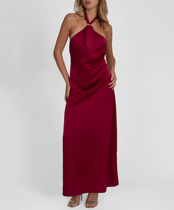 Dames jurk rood
