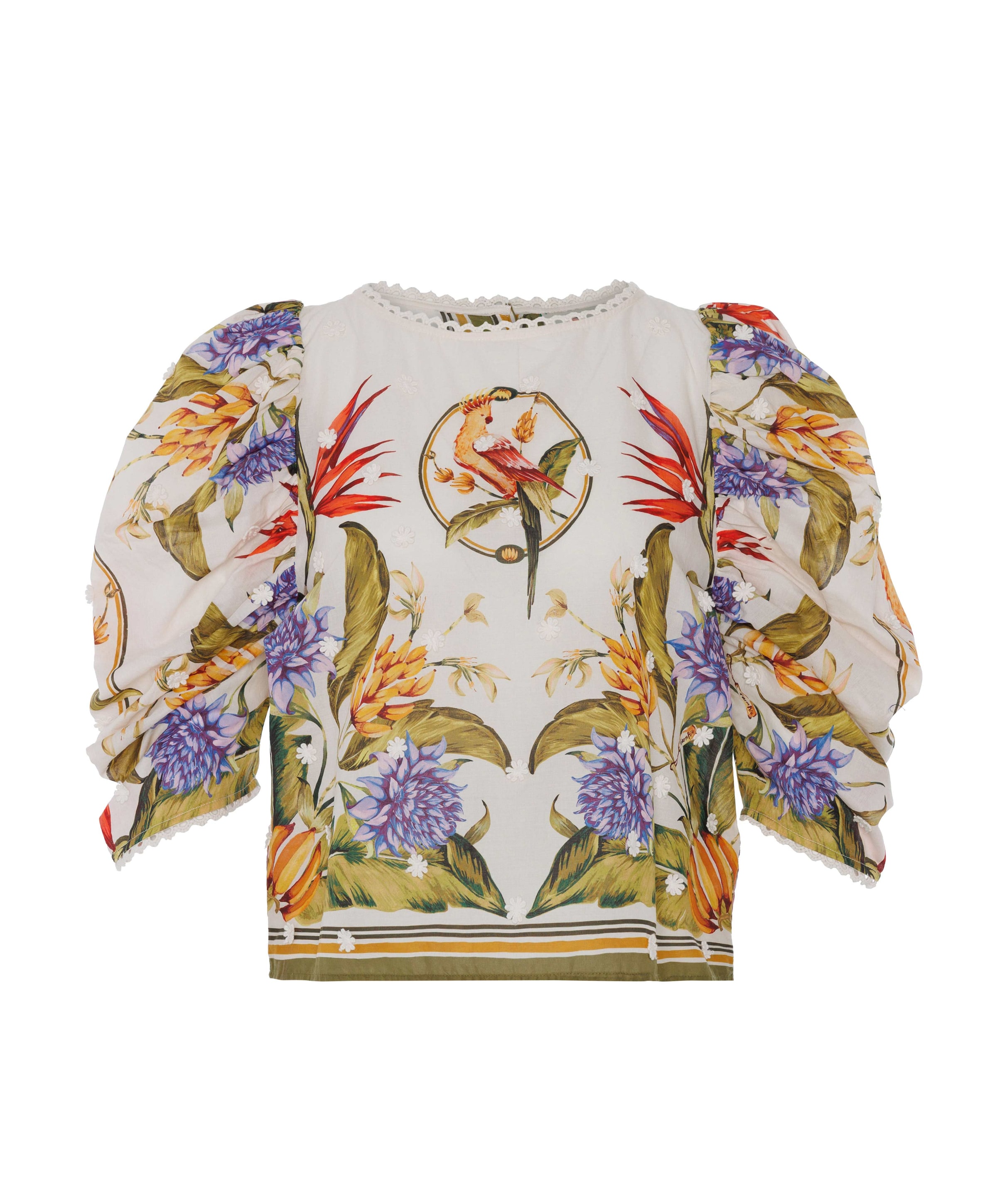 Dames blouse ecru