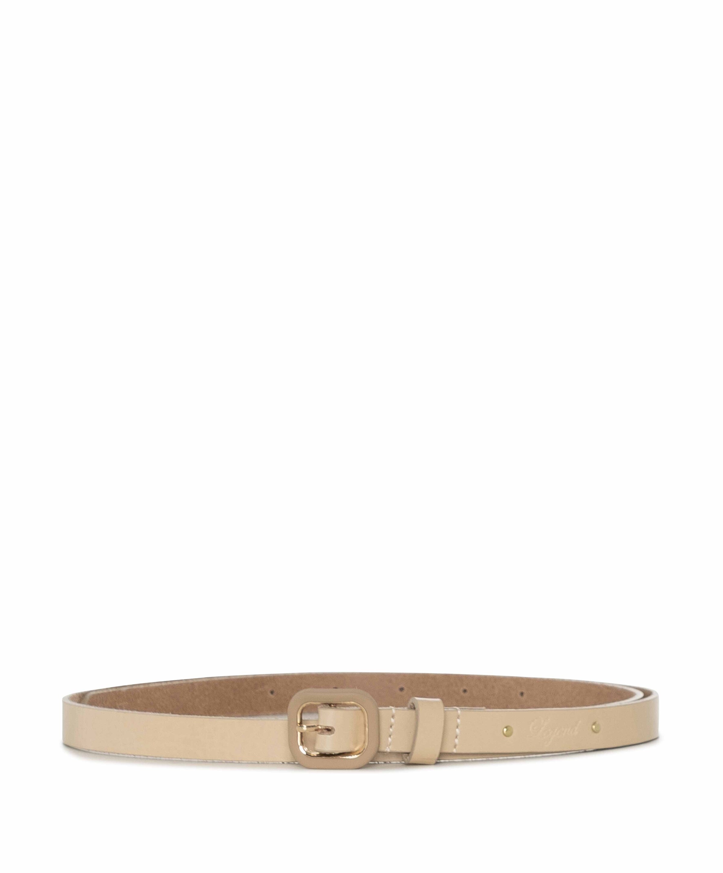 Dames riem beige