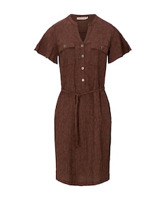 Dames jurk bruin