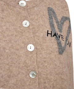 Dames vest beige