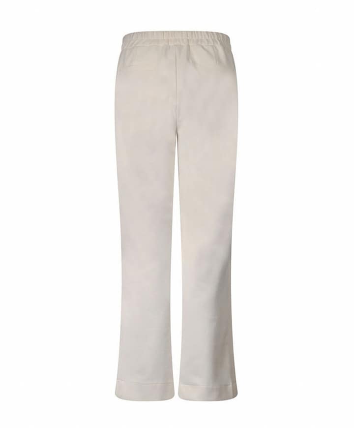 Jersey dames broek ecru