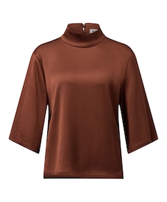 Dames blouse bruin