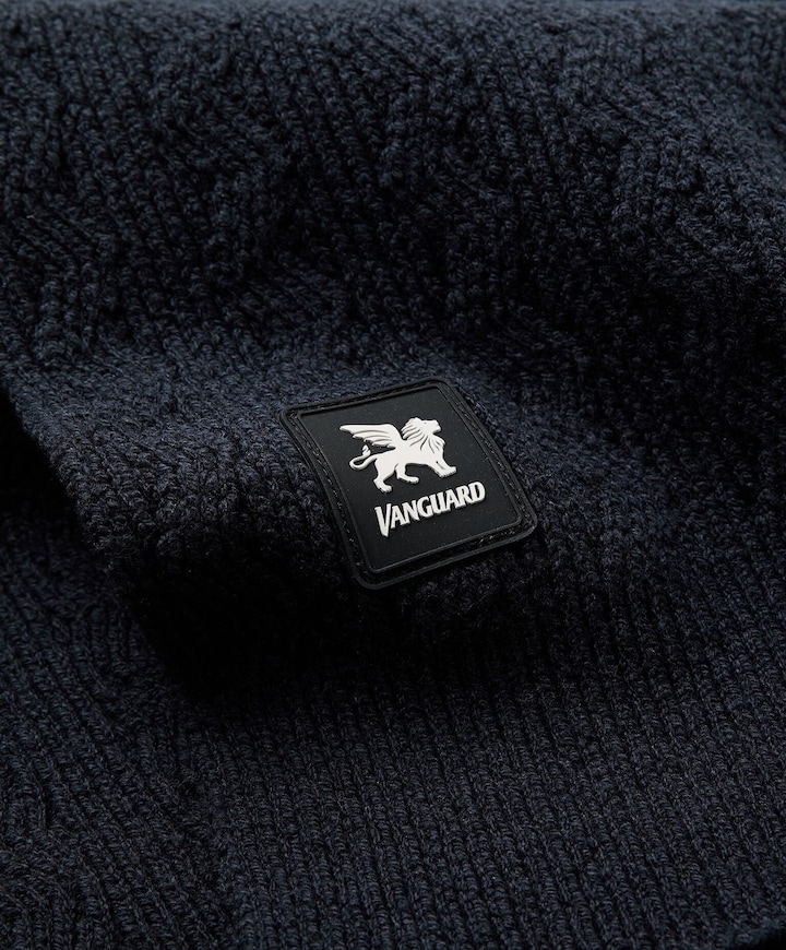 Heren sjaal blauw