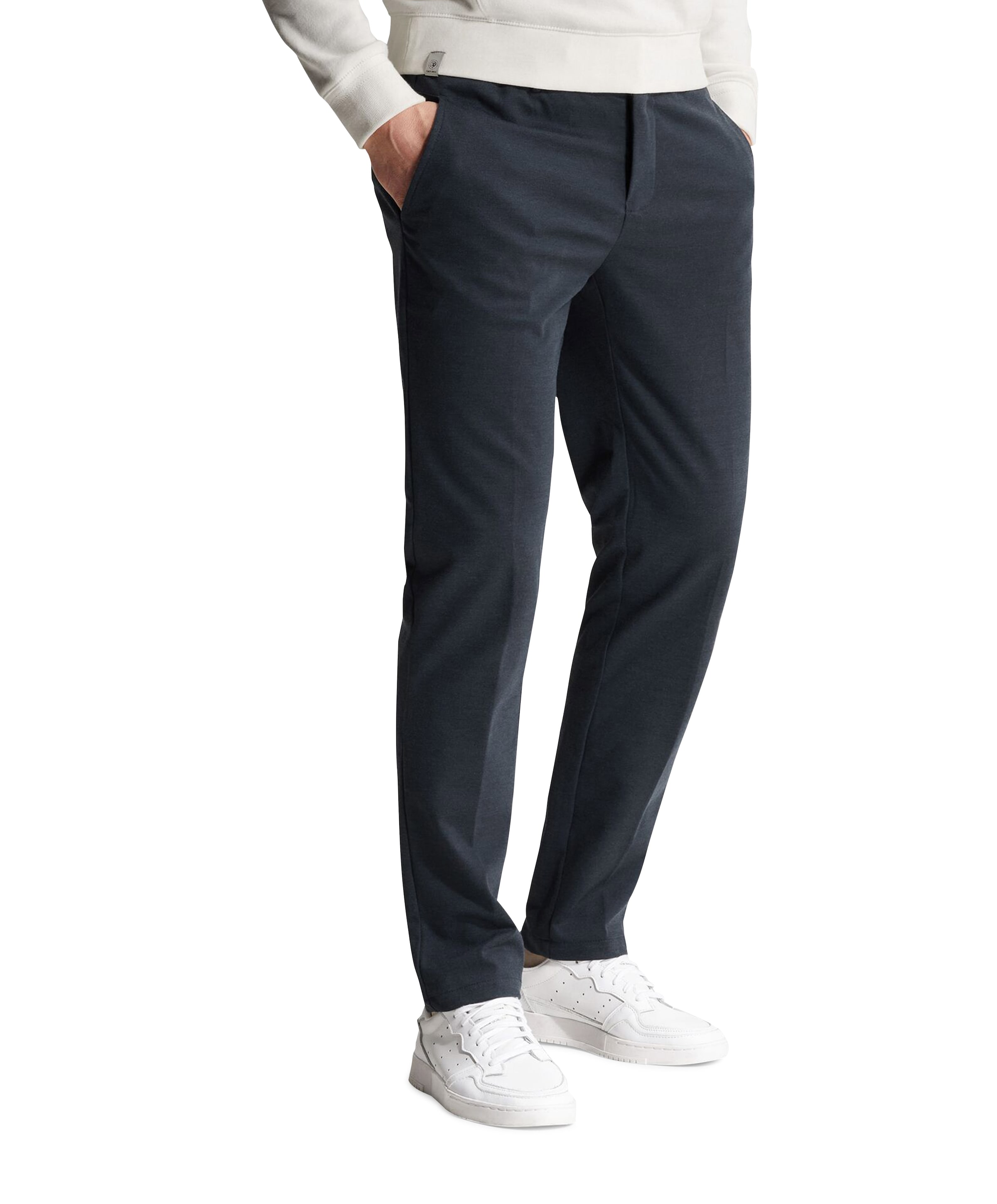 CYLAS CHINO YARN DYE heren broek blauw