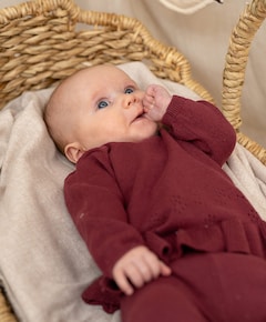 Meisjes trui bordeaux