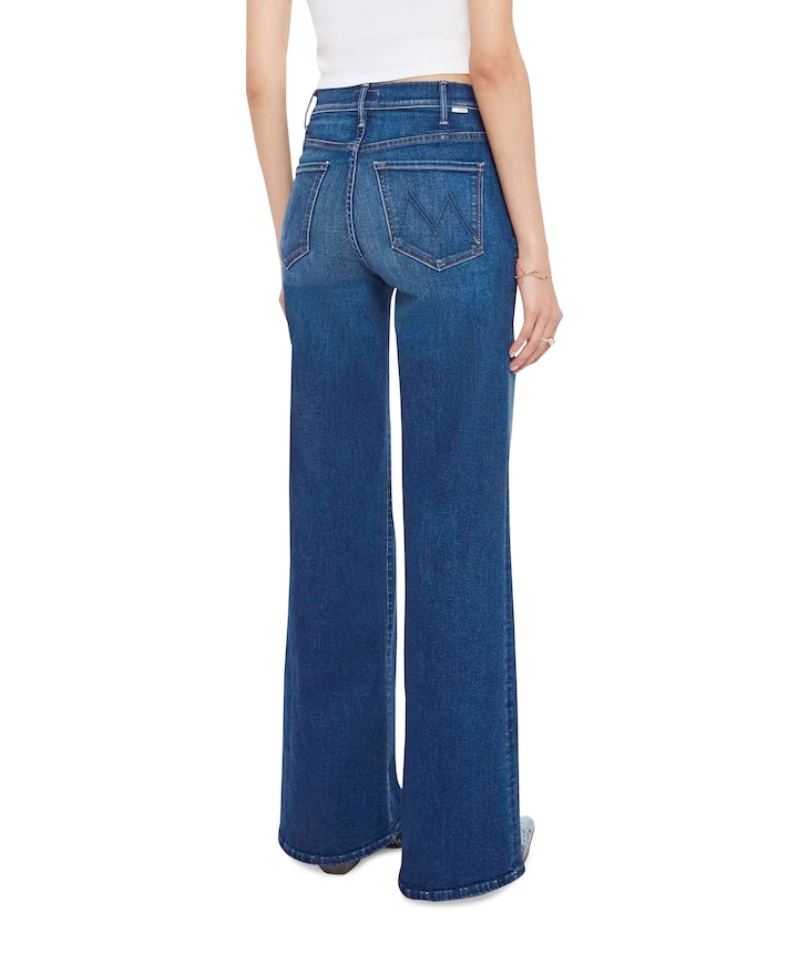 The Hustler Roller Sneak dames jeans blauw