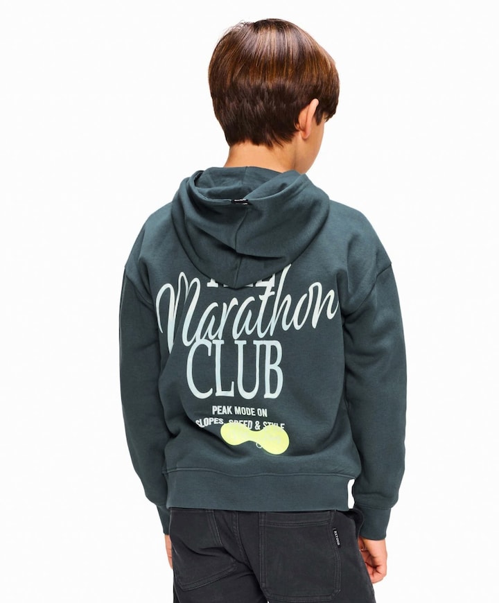 Jongens hoodie groen