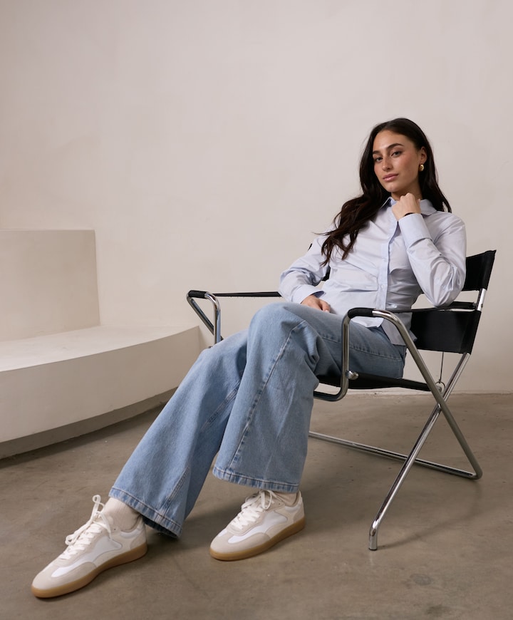 PARK dames sneakers wit