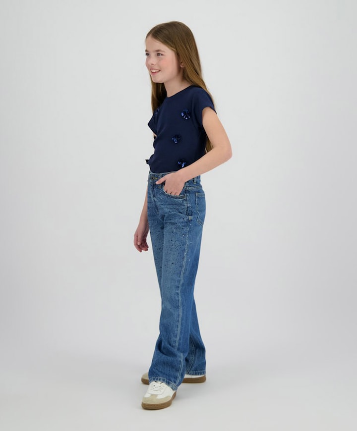 Cato Stones meisjes jeans blauw