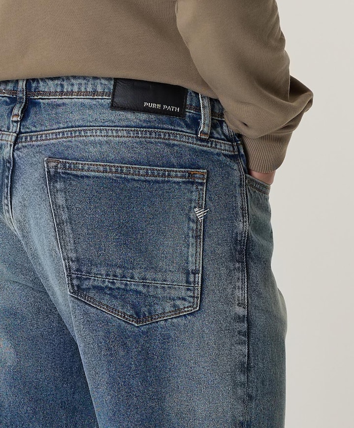 The Eric Regular Fit Jeans heren jeans blauw