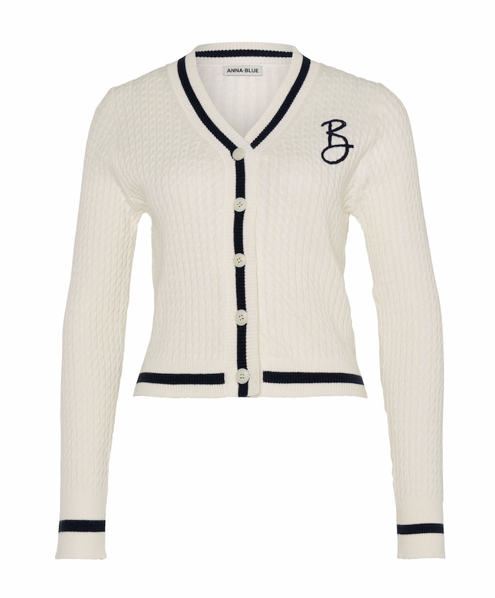 Dames vest ecru