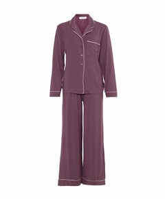 Dames pyjamaset bordeaux