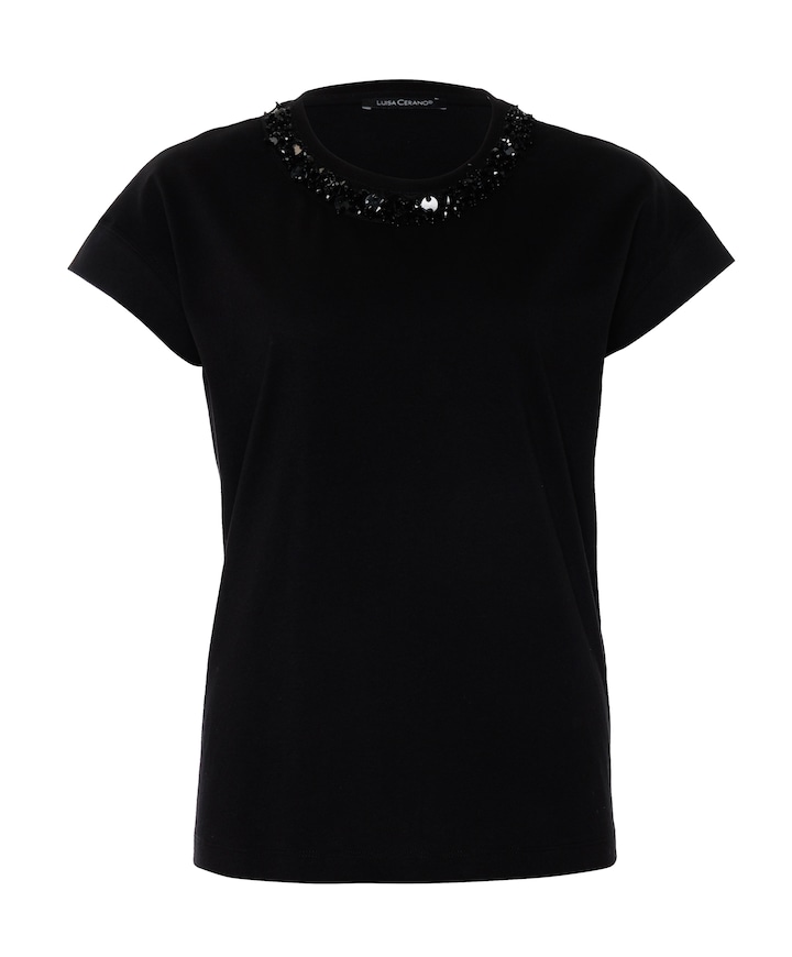 Dames t-shirt zwart