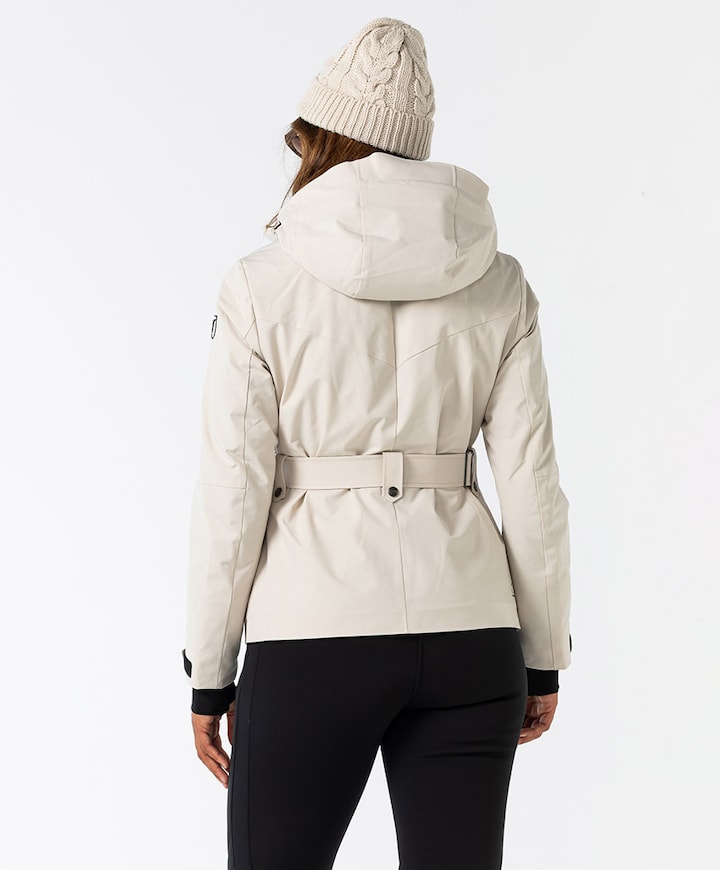 Dames ski-jas beige