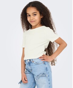 Meisjes T-shirt ecru