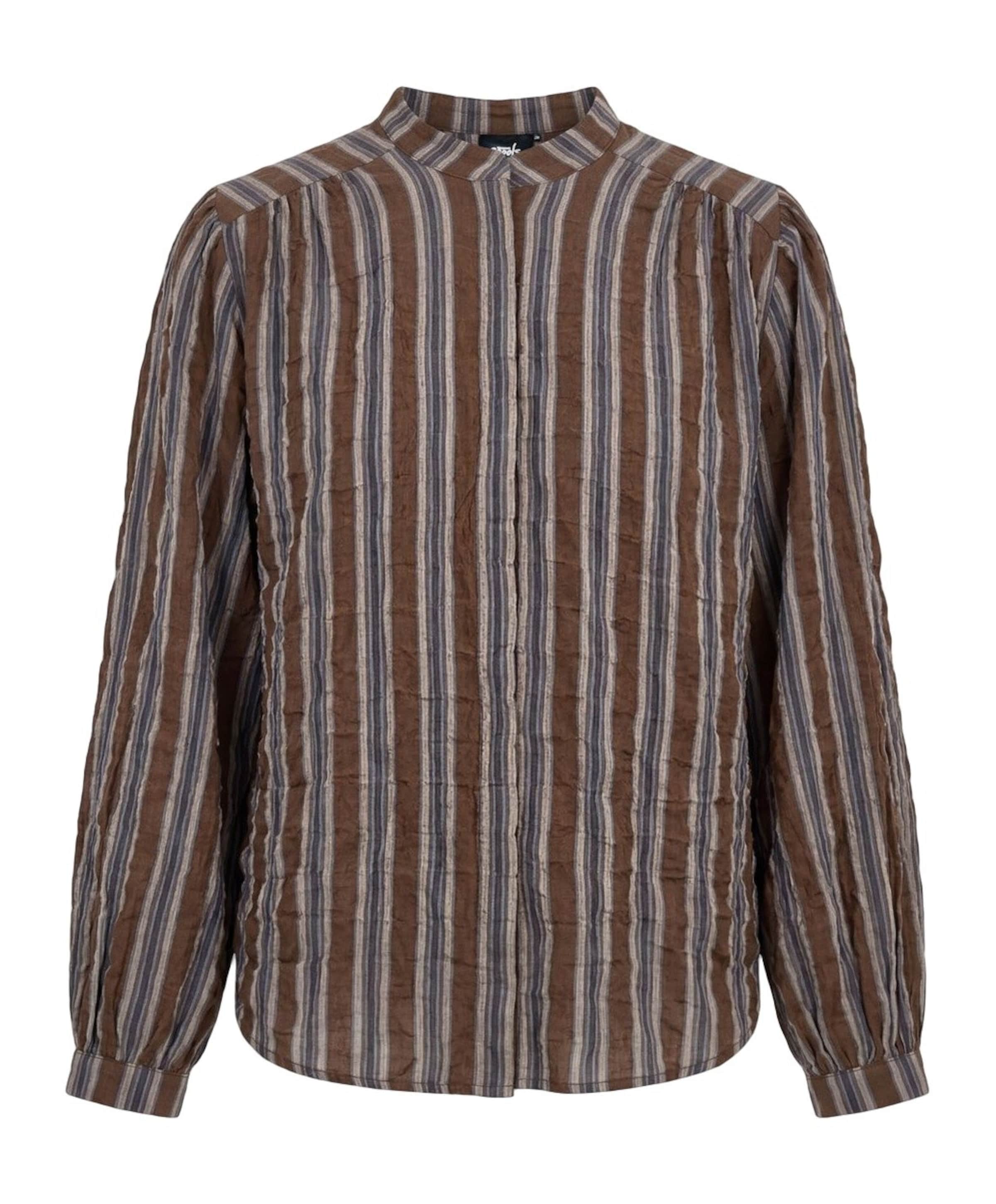 Dames blouse bruin