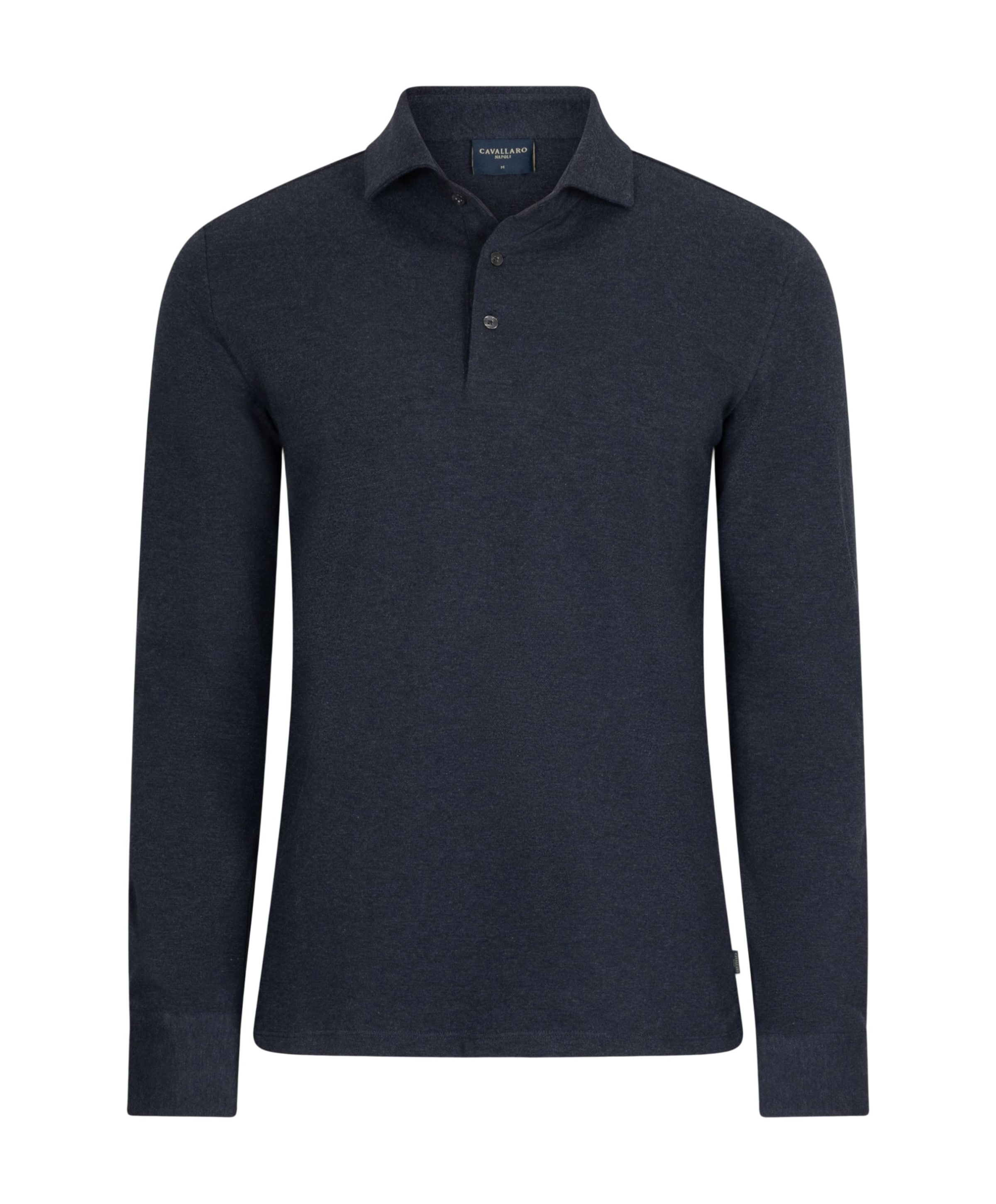 Heren polo blauw