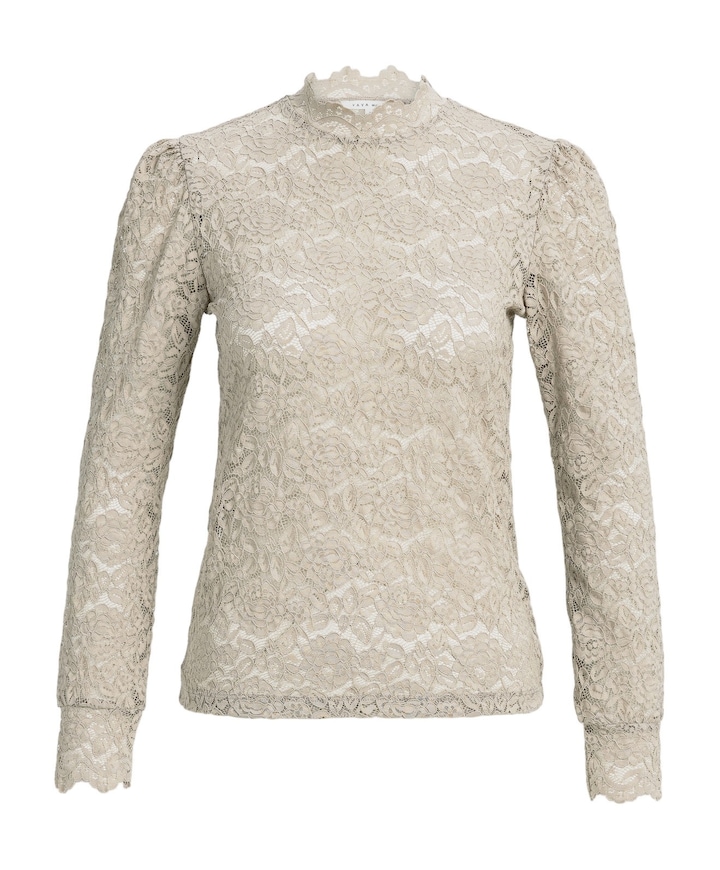 Dames top beige