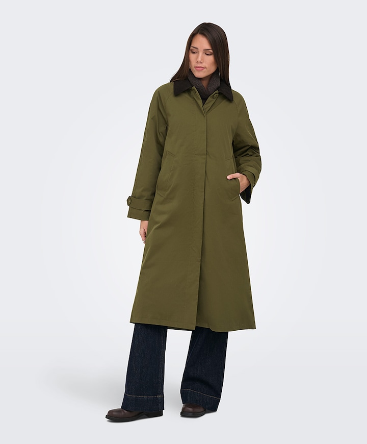 Dames jas groen