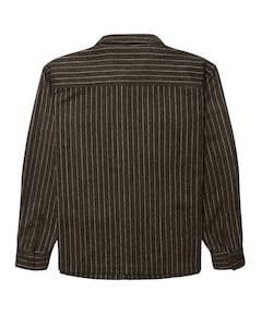 Heren overshirt grijs