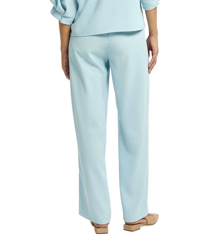 PHOCAS_PLAT dames broek blauw