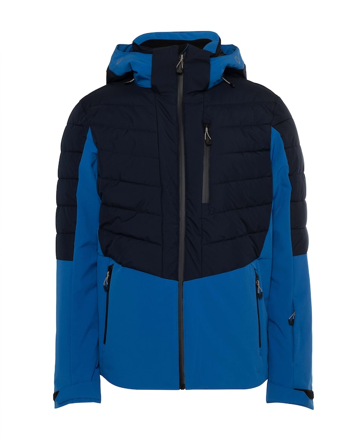 Heren ski-jas blauw