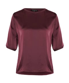 Dames T-shirt bordeaux