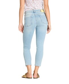 Piper short dames jeans blauw