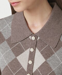 Dames polo beige