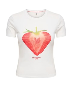 Dames T-shirt ecru