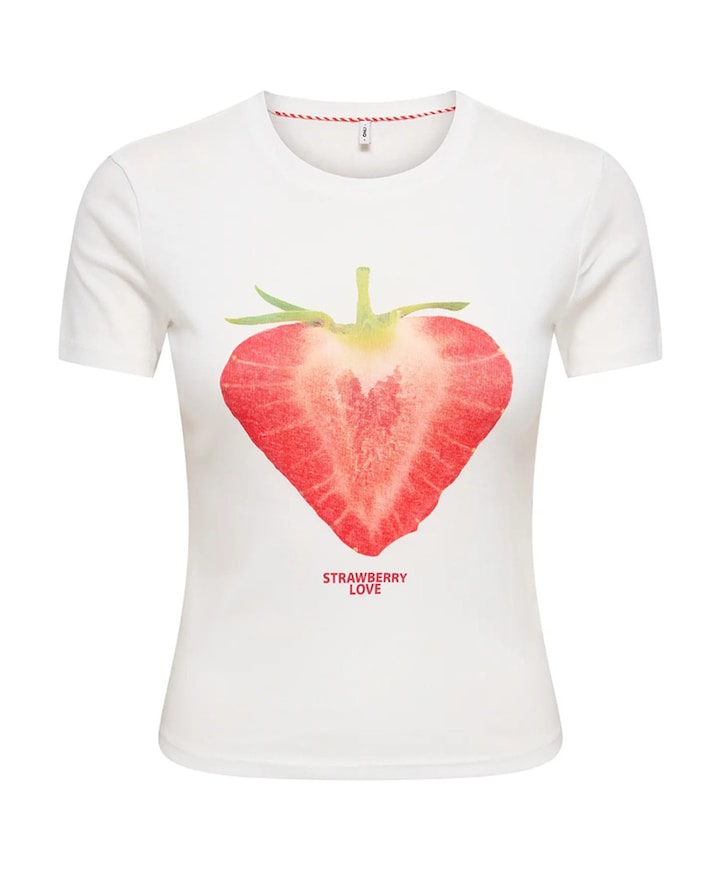 Dames T-shirt ecru